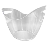 Clear Oblong Ice Bucket, 5l