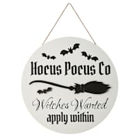 Spellbound Hocus Pocus Co Halloween Wall Art, 13"