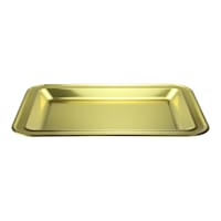 Gold Rectangle Serving Tray, 18x13