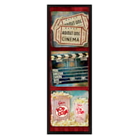 Admit One Cinema Wall Decor, 13x37
