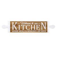 Welcome to Our Kitchen Wall Decor, 5x24
