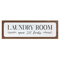 Laundry Room Wall Decor, 30x9