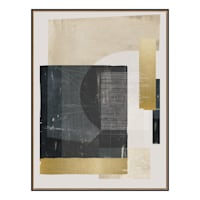 Crosby St. Framed Abstract Canvas Wall Art, 30x40