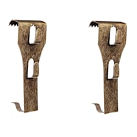 2-Pack Brick Outdoor Wall Clips