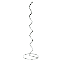 Zig Zag Chrome Toilet Paper Holder