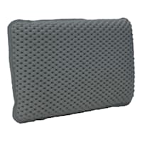Cloud Nine Charcoal Grey Bath Pillow, 7x11