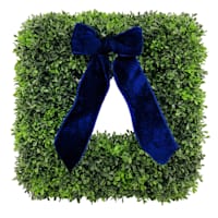 Providence Square Boxwood Wreath, 18"