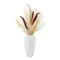 Crosby St. Dried Pampas Grass in Ceramic Vase, 24"