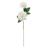 Willow Crossley Coconut Milk Dahlia Floral Stem, 26"