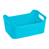 Tiny Dreamers Light Blue Storage Bin, 3.0l