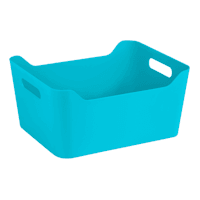 Tiny Dreamers Light Blue Storage Bin, 15l