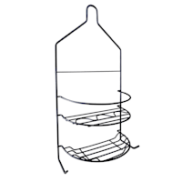 Adamo Shower Caddy, Black