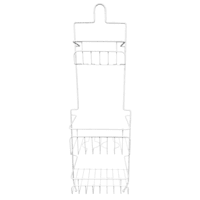 Fresco Shower Caddy, White