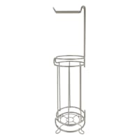 Gia Plus Satin Nickle Toilet Paper Holder