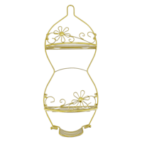Gold Petals Max Shower Caddy