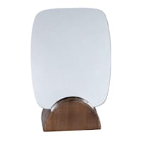 Crosby St. Wood Table Mirror, 12"