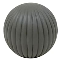Crosby St. Brown Ceramic Orb, 4"