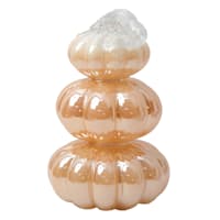 Willow Crossley Glass Pumpkin Stack, 11"
