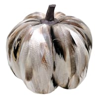 Providence Light Brown Feather Pumpkin, 6"