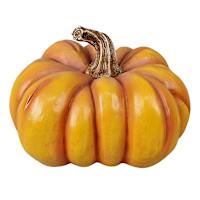 Orange Irregular Pumpkin, 6.3"