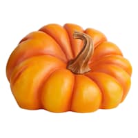 Orange Irregular Pumpkin, 9"