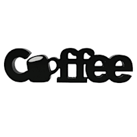 Coffee Sign, 8x3