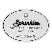 Sprinkles Raised Easel with Metal Band, 5x7