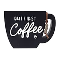 But First Coffee Plaque, 7x5