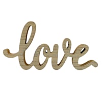 Love Cutout Sign, 10x5