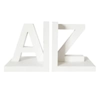 Tiny Dreamers 2-Piece A & Z Bookends, 9"