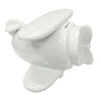 Tiny Dreamers Grey Ceramic Plane Bank, 6x4