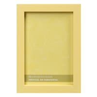 Yellow Tabletop Picture Frame, 4x6