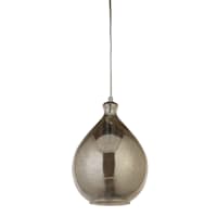 Providence Mercury Glass Hardwire Pendant Light, 12"