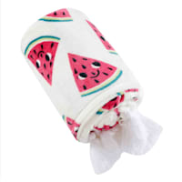 Tiny Dreamers Watermelon Throw Blanket, 50x60