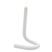 White LED Twist Candle, 16"