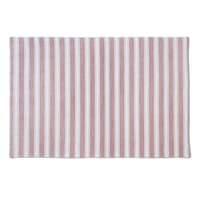 Honeybloom Set of 4 Pink Striped Placemats