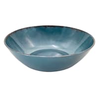 Honeybloom Blue Melamine Serving Bowl, 10"