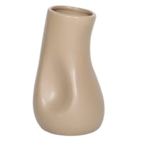 Crosby St. Brown Ceramic Vase, 8"