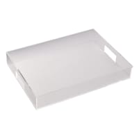 Clear Decorative Tray, 14x10
