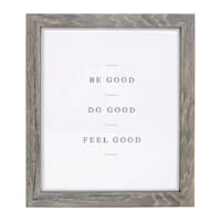 Be Good Framed Sign, 5x6