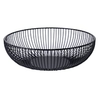 Crosby St. Black Metal Basket, 10"