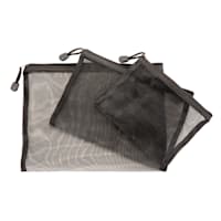 3Pc Mesh Travel Organizer Pouch Set