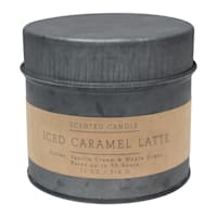 Honeybloom Iced Caramel Latte Scented Jar Candle, 11oz