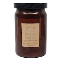 Honeybloom Citrus Grove Scented Jar Candle, 18oz