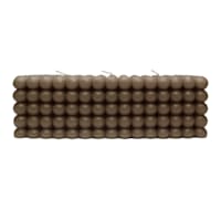 Crosby St. Brown Unscented Bubble Bar Candle, 3x3x8