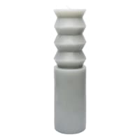 Crosby St. Grey Unscented Totem Pillar Candle, 2x8