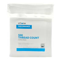 4-Piece White 500 Thread Count Performance Sheet Set, Full