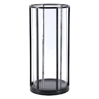 Crosby St. Black Metal Lantern, Large