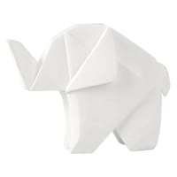 White Elephant Figurine, 6"