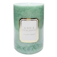Providence Alder & Eucalyptus Scented Pillar Candle, 4x6